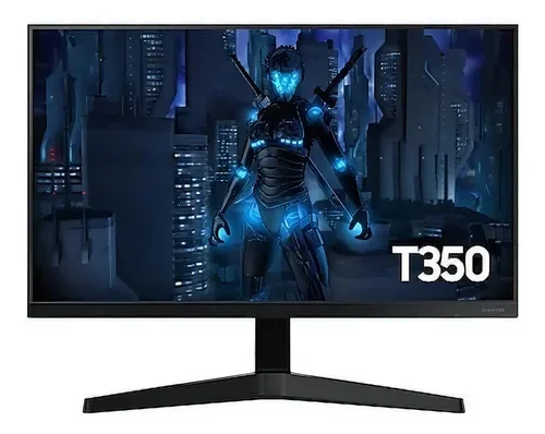 Monitor Gamer Samsung 24" FHD 75Hz HDMI VGA Freesync Preto Série T350