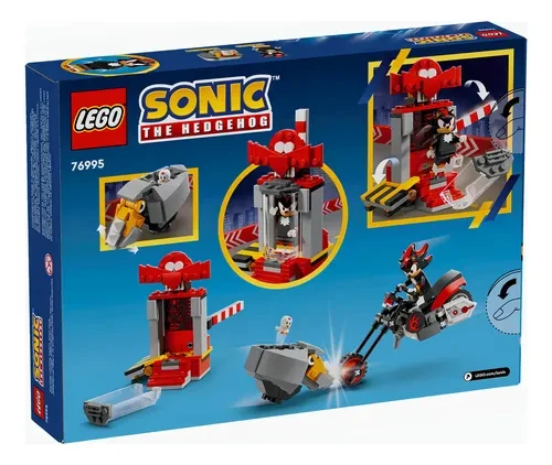 Lego Sonic Escape De Shadow The Hedgehog 76995 Número de peças 196