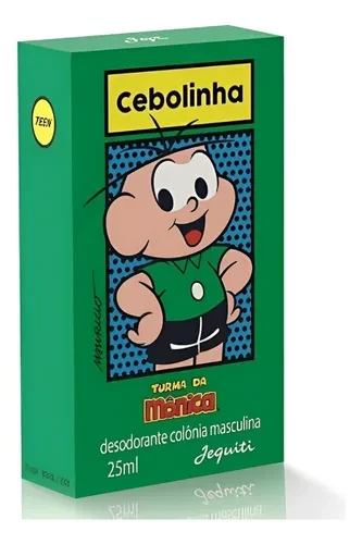 Kit 3x Perfumes Colônia Miniatura Cebolinha Turma Da Mônica Jequiti De 25ml