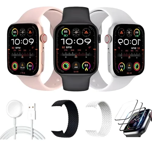Relogio Smartwatch Gs9 Pro Tela 45mm Chat Gpt Com Brindes