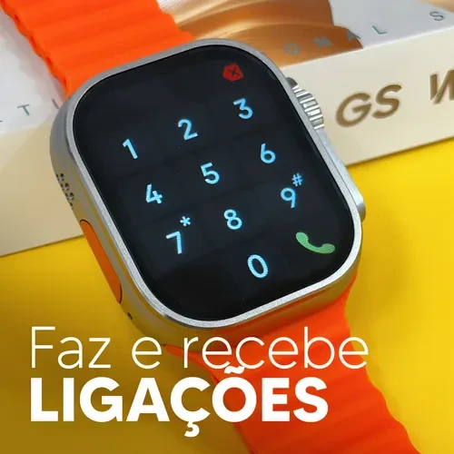 Relógio Smartwatch Gs9 Ultra - Série 9 49mm Double Touch