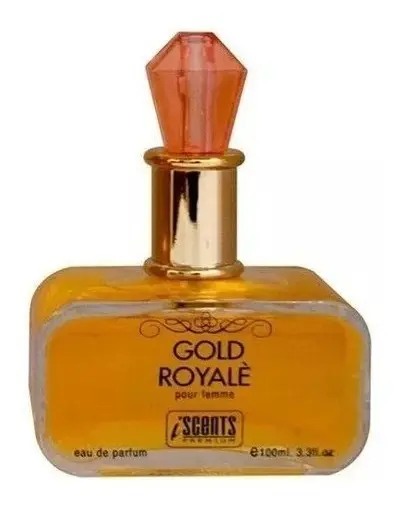Perfume Gold Royale Feminino Amadeirado 100ml Spray Iscents