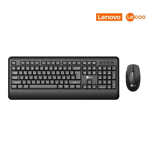 Teclado e Mouse KIT sem Fio Lenovo Lecoo KW202