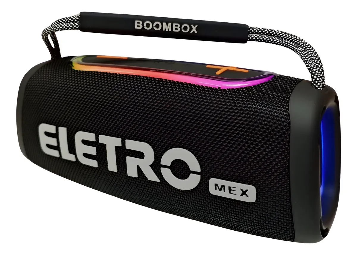 Caixa De Som Portatil Bluetooth Usb 50 W Potente Resistente