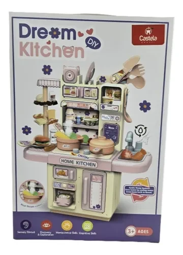 Cozinha Que Solta Fumaça E Sai Água Castela - Cbs0227