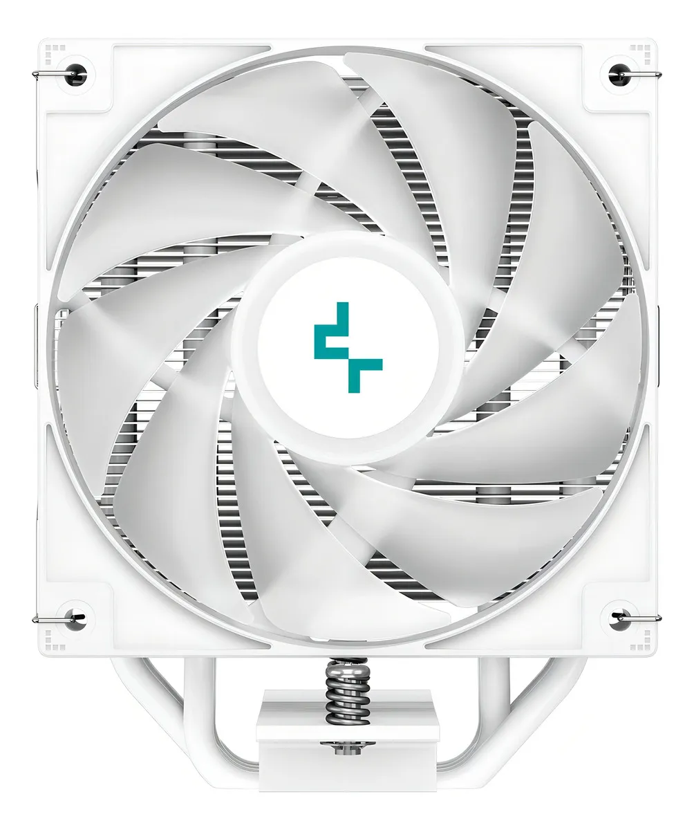 Cooler Para Processador Deepcool Ag400 Argb 120mm Branco LED diversas