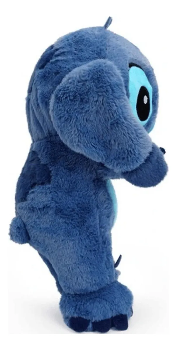 Pelúcia Stitch Peek A Boo 30cm Com Mecanismo Multikids Cor Azul
