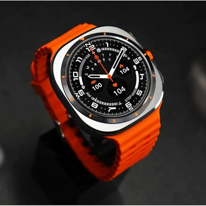 Smartwatch Microwear MA27 Watch Ultra, Tela IPS 47mm, GPS Integrado, A Prova D'Água IP68, Bluetooth, Bússola, Relogio Inteligente Feminino e Masculino