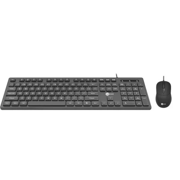 Teclado e Mouse KIT com Fio Lenovo Lecoo CM102