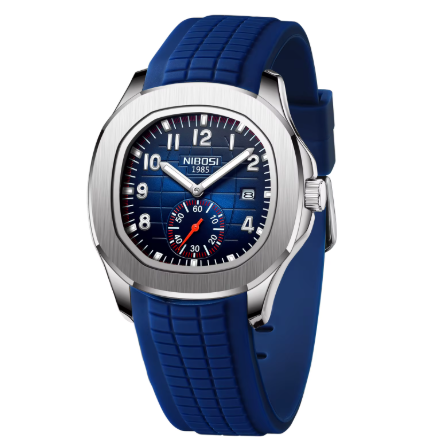 Nibosi esporte relógios masculinos marca superior de luxo data automática relógio masculino à prova dwaterproof água luminosa aquanaut relógios quartzo para homem reloj hombre