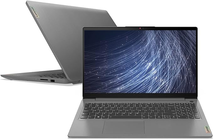 Notebook Lenovo Ultrafino IdeaPad 3 R7-5700U 15.6" AMD Radeon Graphics 12GB 512GB SSD Linux