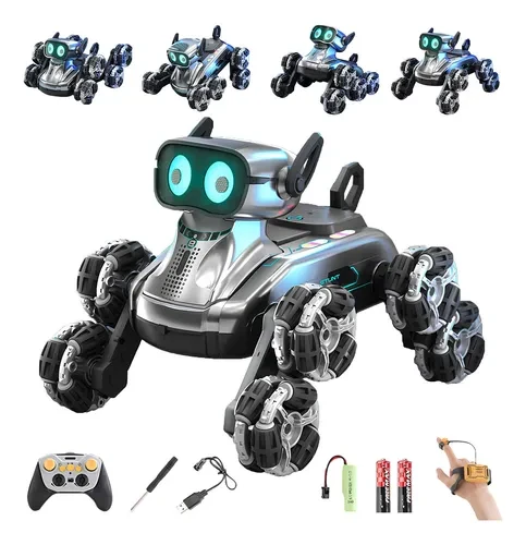 Cachorro Robo - Brinquedo Robô Infantil Com Controle Remoto