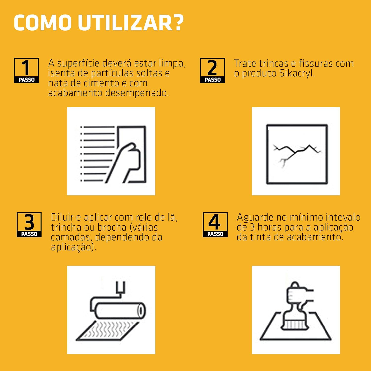 SIKA Igolflex Fachada, Pintura impermeável e elástica que protege as paredes contra fissuras e batidas de chuva, Aceita pigmentação, Branco, Balde 20kg